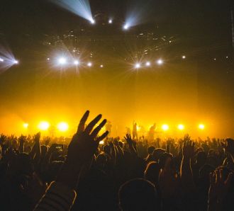 hands in the air live music concert family days out 