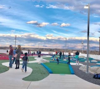 serendipity fun center in New Mexico has mini golf for kids