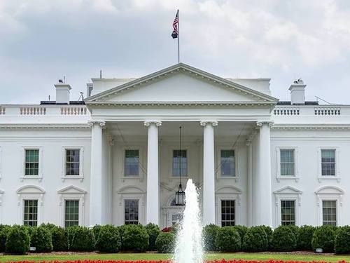 white house washington DC president trump