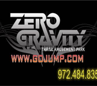 zero gravity amusement park kids