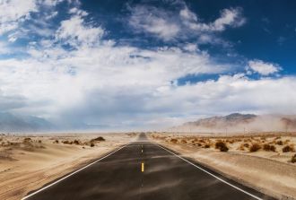 usa road trips road with sky and clouds family days out