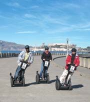 Segway tour san francisco lean steer