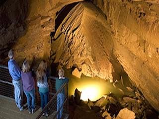Hidden river cave