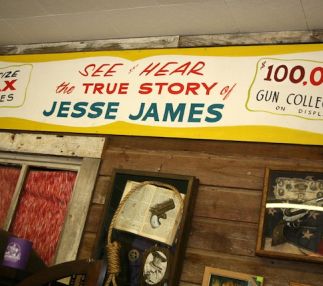 jesse james wax museum