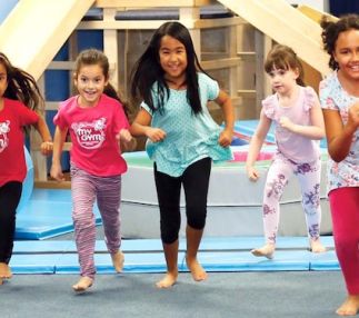 my gym aurora illinois indoor fun for kids with classes