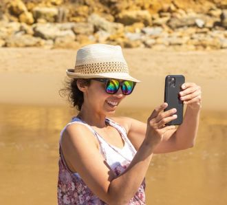 mum taking selfie