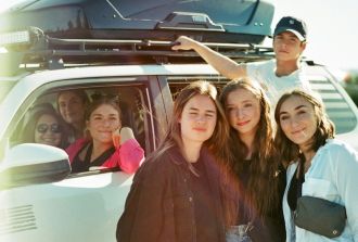 Family car trip
