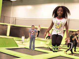 Launch trampoline park