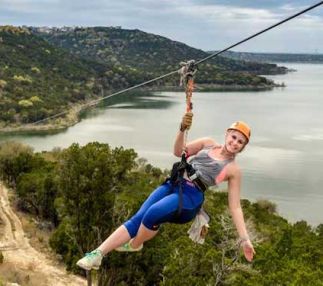 lake travis zipline adventure austin texas fun for active kids