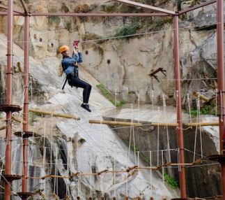 quarry park adventures ropes course california quarry