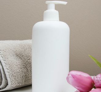 Spa items laid out