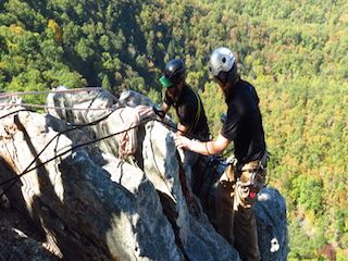 Vertical rock