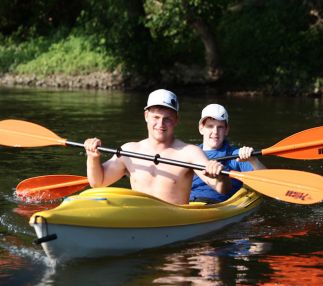 Delaware river tubing