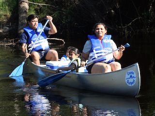 Canoe outpost peace river
