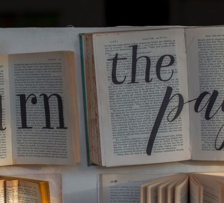 Books and Turn The page 