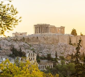 Athens wide shot