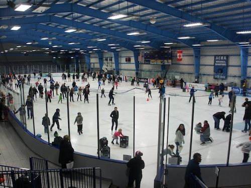 boss ice arena in rhode island is skating fun for kids in new england!