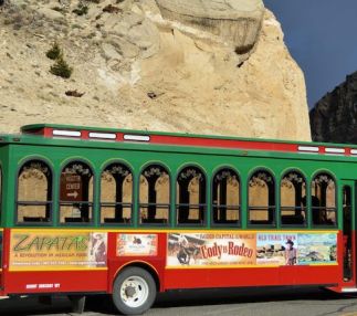 cody trolley tour wyoming 1
