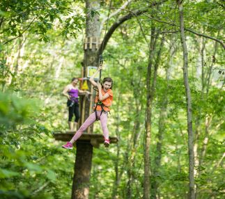 girl zipping