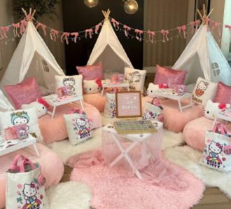 Sleepover setup