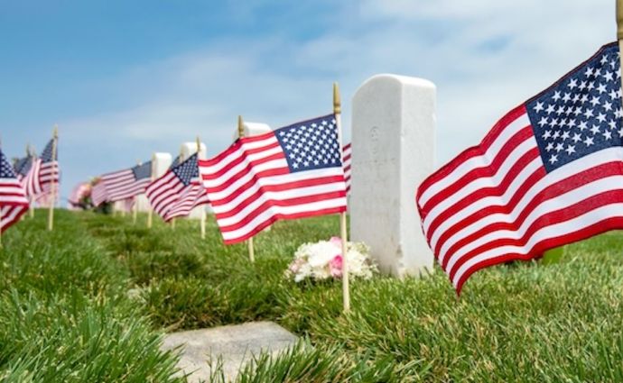 Memorial flags