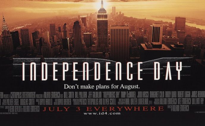 independence day movie poster july 4th family days out will smith