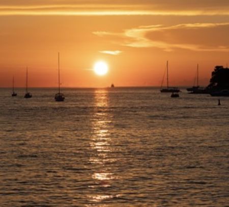 a beautiful sunset