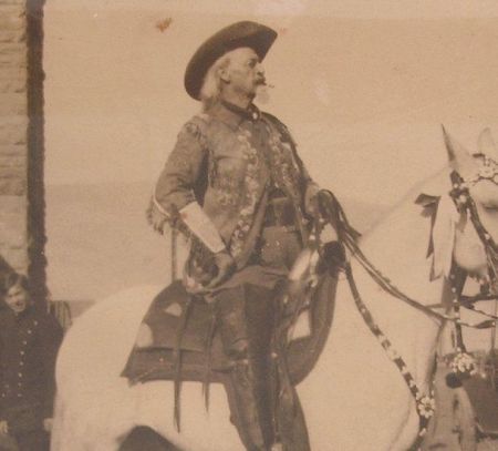 buffalo bill historic photo on horseback william buffalo bill cody