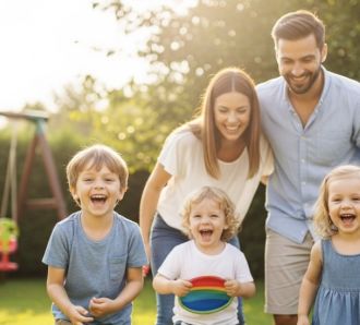 family outdoor fun
