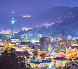 Gatlingburg space needle 