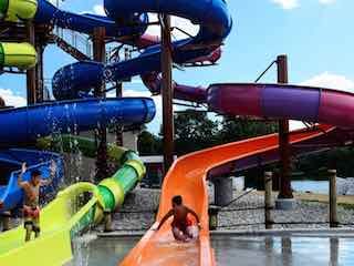 Water mine family hole