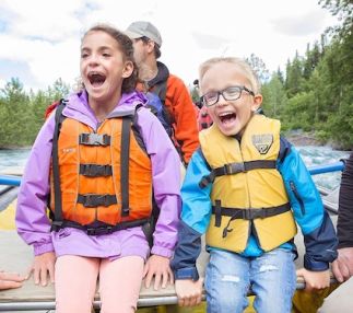 alaska rivers company adventure tours for the family kids on raf