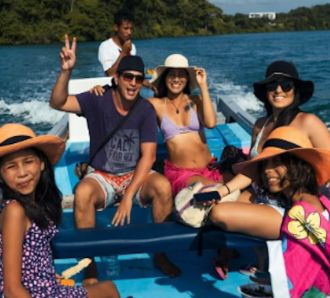 Family in Galapagos