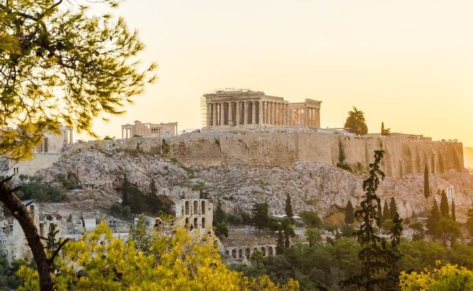 Athens wide shot