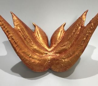 holter museum of art golden leaf statue