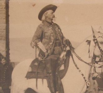 buffalo bill historic photo on horseback william buffalo bill cody
