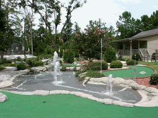 Island mini golf 