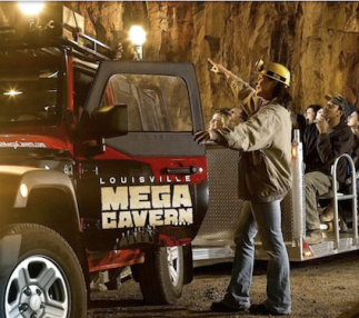 mega cavern kids underground fun zip-lines