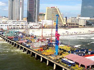 Steel pier