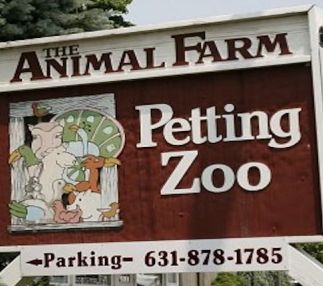 Petting zoo sign