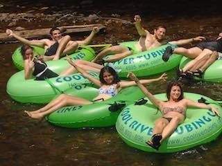 Cool river tubing