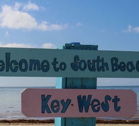 Welcome to South Beach sign