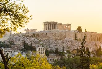 Athens wide shot