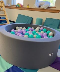 Baby area ball pit