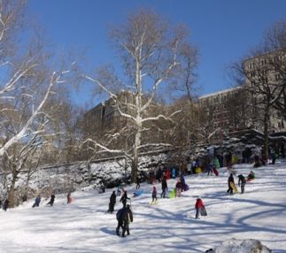 riverside park new york city with sledding tennis courts basketball courts and playgrounds for kids