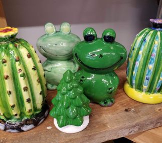 Painted pottery