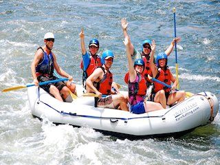 Kern river whitewater rafting