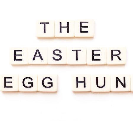 The Easter Egg Hunt In Text