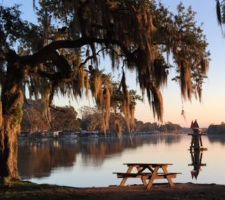 Hontoon Island State Park nature in Florida for family days out things to do with kids outdoors USA
