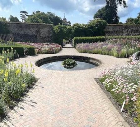 Courtyard at Lost Gardens Of Heligan